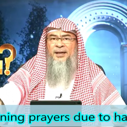 Combining Prayers due to hardship