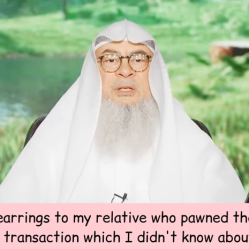 Lent my earrings to my relative who pawned them in interest loan which I didn't know, am I sinful?