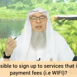 Is it permissible to sign up to services that include late payment fees (Rent etc)