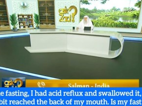 Had reflux, it reached the back of my mouth, I swallowed it, is my fast valid #Assim