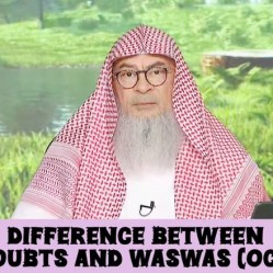 Difference between Doubts & Waswas (ocd) #allah #quran #hadees #sunnah #Assim #halal