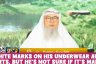 White marks on his underwear & pants but he's not sure if it's mathi or not #islam