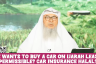 He wants to buy a car on Ijrarah lease, permissible? Car insurance halal? #islam