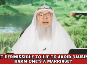 Is it permissible 2 lie to your Wife Husband to avoid causing harm in one's marriage