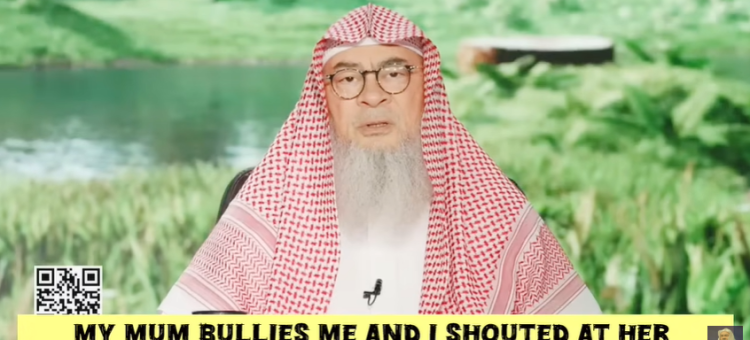 My mum bullies me & I shouted at her cuz I couldn't take it anymore Advise me #islam
