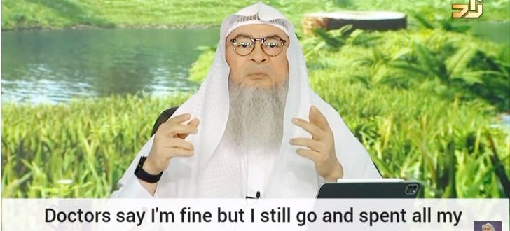 I worry about health Spend lots on Dr fees but they say I'm fine Lack trust in Allah
