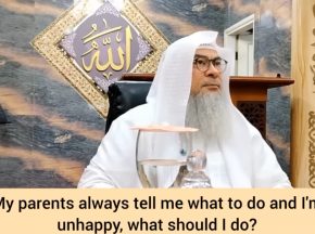 My parents always tell me what to do & I'm unhappy, what should I do?