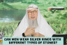 Can men wear silver ring with different types of stones #islam#islamic #quran #allah