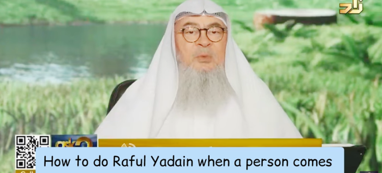How to do raful yadain when a person comes late to prayer & misses a rakah or more?