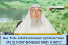 How to do raful yadain when a person comes late to prayer & misses a rakah or more?