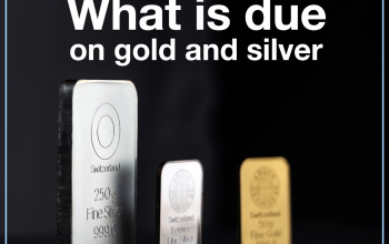 What is due on gold and silver