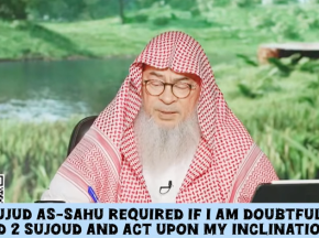 Sujood as sahu required if I'm doubtful if I did 2 sujood & act upon my inclination?