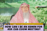 How can I be an admin for Ask Zad Zoom meetings #islam #islamic #quran #allah #hijab