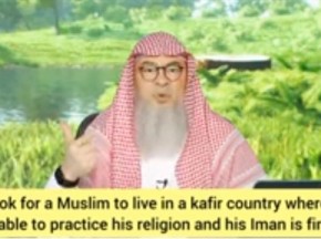 I am able to practice islam, my iman is fine, can I live in a kafir country?