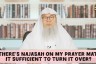 If there's najasa (impurity) on my prayer mat, is it sufficient to turn it over & pray on it?