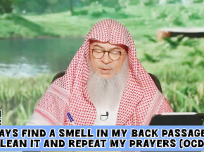 I always find bad smell in my back passage & clean it & repeat my prayers (OCD) #ocd
