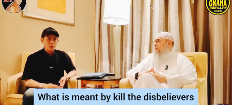 What is meant by "Kill the disbelievers", in Surah Tawbah?