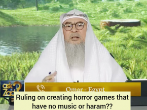 Ruling on creating horror games #assim assim al hakeem