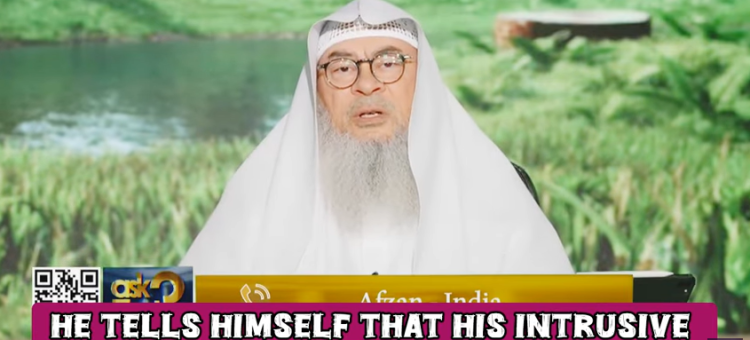 He gets intrusive thoughts about mocking Prophetﷺ He tells himself they don't exist Is it kufr