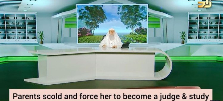 Parents scold & force her to become a judge & study man made law, what should she do