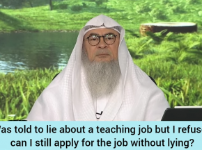 Was told to lie about a teaching job, I refused, can I still apply for the job without lying?