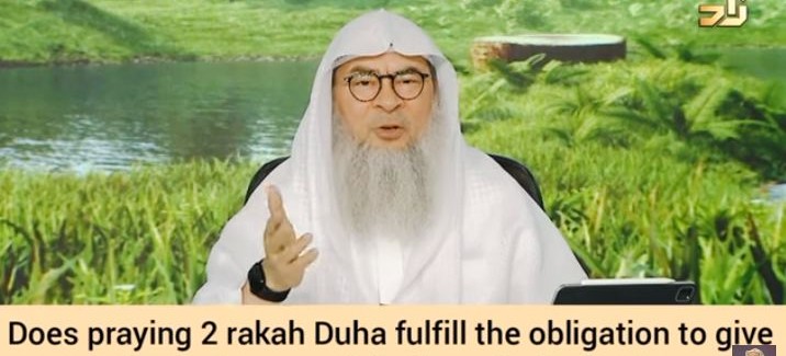 Praying 2 rakah Duha fulfill obligation to give charity for every joint bone in body