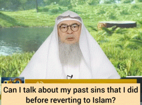 Can I talk about my past sins that I did before reverting to islam?