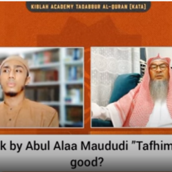 Is the Tafseer of Abul Ala Maududi " Tafhim Al Quran " good?