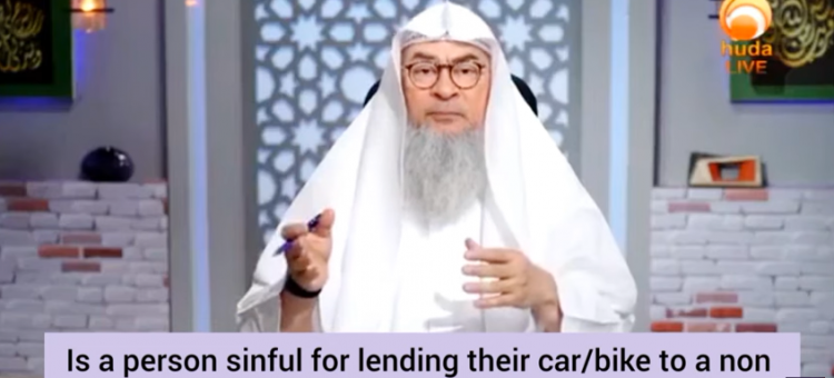 Am I sinful if I lend my Bike Car to non muslim knowing he will go 2 Church / Temple