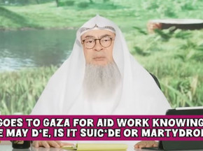 If he goes to G*za for aid work knowing he may d*e Is it martyrdom or su*cide #islam