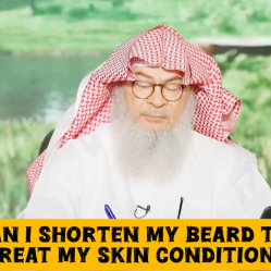 Can I shorten my beard to treat my skin condition? islam #islamic #haram #halal