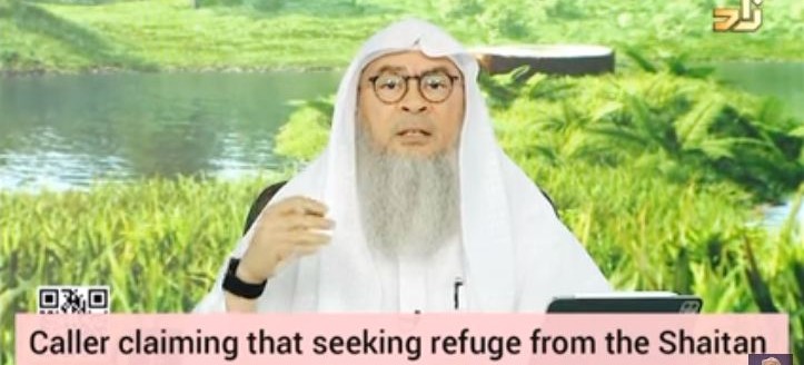Caller claiming seeking refuge from satan (Aaoozbillahi minash..before Fateha is not authentic