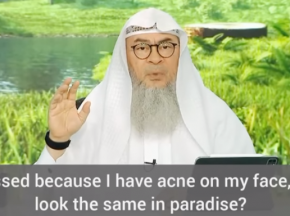 Depressed cuz I've acne, I'm ugly, I'm not fair! Will I look the same in Paradise?