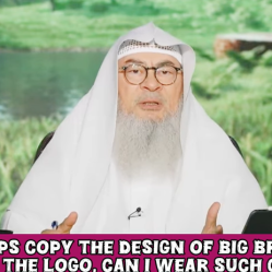 Local shops copy designs of big brands but without the logo, can I wear such clothes