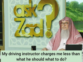 My driving instructor charges me less than what he should, what to do?