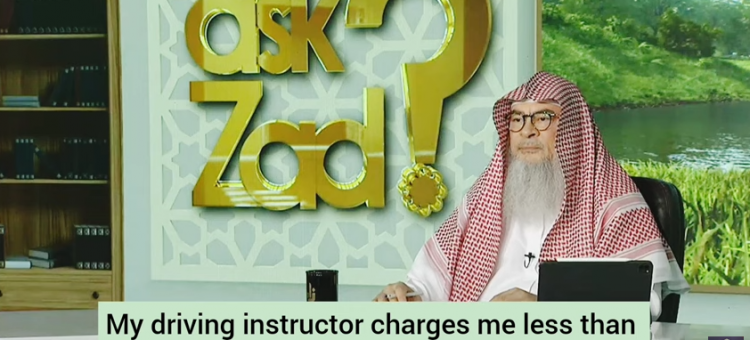 My driving instructor charges me less than what he should, what to do?