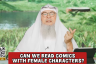 Can we read comics with female characters #islam #islamic #quran #allah #haram #halal