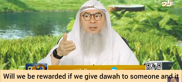 Will we be rewarded for giving dawah & someone follows it? (Chain of goodness)