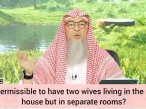 Is it permissible to have two wives living in the same house?