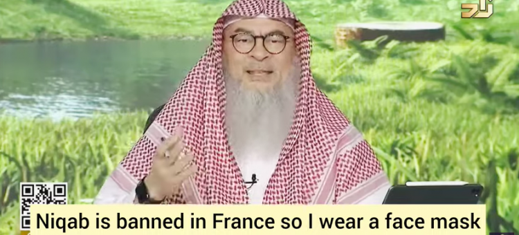 Niqab is banned in France 🇫🇷 so I wear face mask, permissible or am I sinful?
