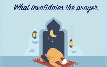 What invalidates the prayer
