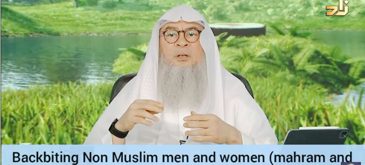 Backbiting non muslim, muslim men, women (mahram, non mahram) Contact them 2 seek forgiveness?