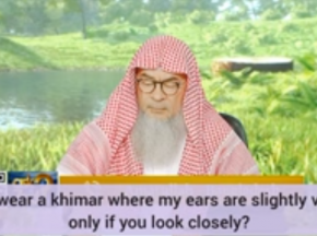 Can I wear little transparent hijab (Abaya) & scarf while praying & when going out?