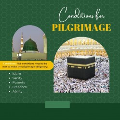 Conditions for Pilgrimage