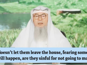 Mum doesn't let me leave the house fearing something bad will happen, am I sinful 2 not go to masjid