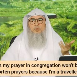 Family says my prayer in congregation won't be accepted & I must pray qasr as I'm traveler