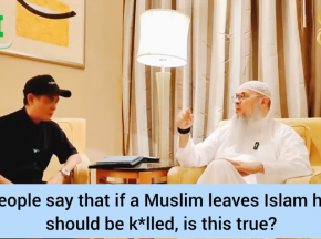 Must an ex muslim be k*lled for apostasy?