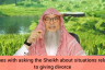 Asking Sheikh Assim questions about issues related to Divorce
