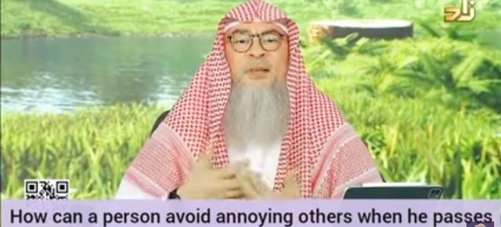 How to avoid annoying others when you pass wind during prayer, sinful for the odour?