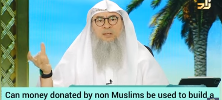 Can money donated by non muslims be used for building masjid? Will they be rewarded?